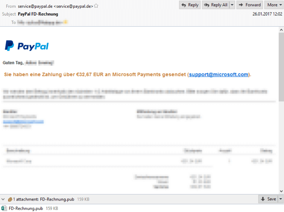 Malicious Publisher Attachment