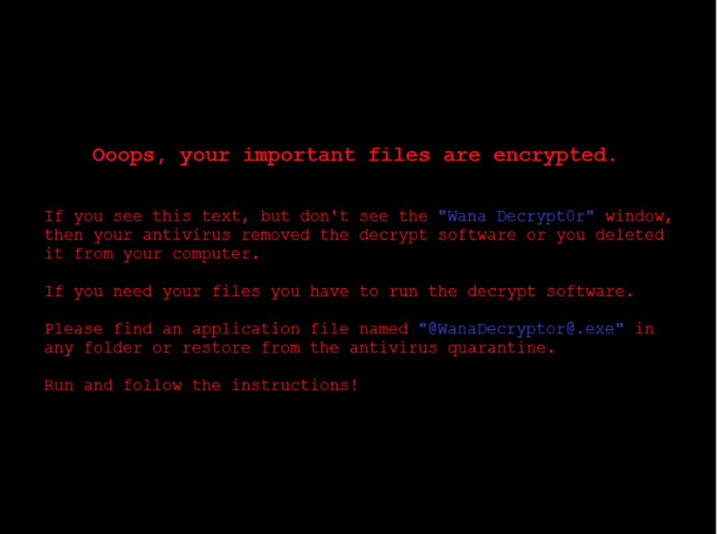 Wana Decryptor - serve image