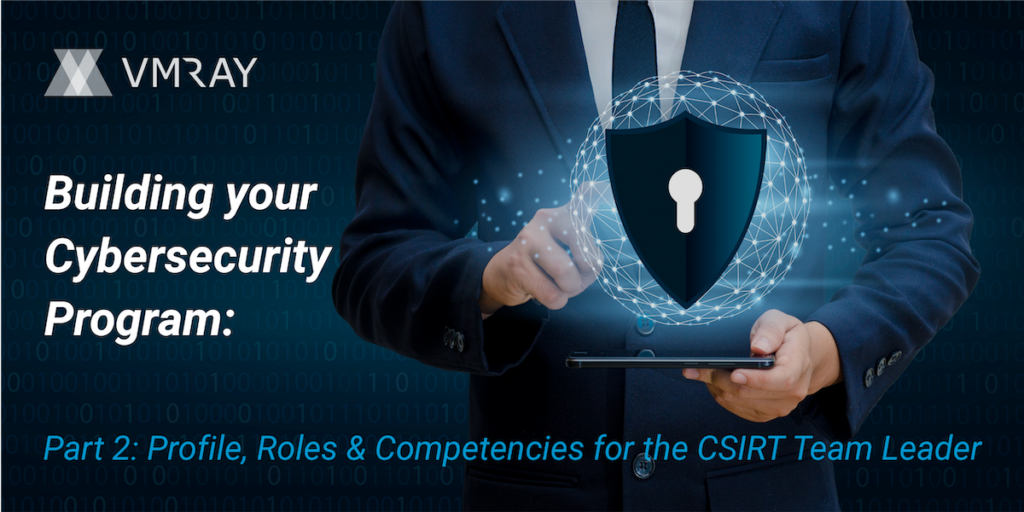 Profile, Roles & Competencies for the CSIRT Team Leader