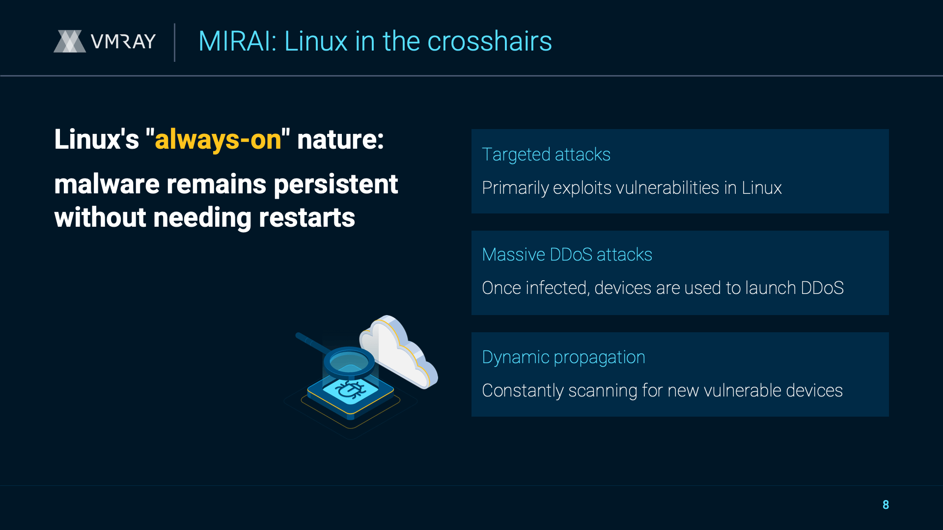 MIRAI-Linux-Malware-Demo