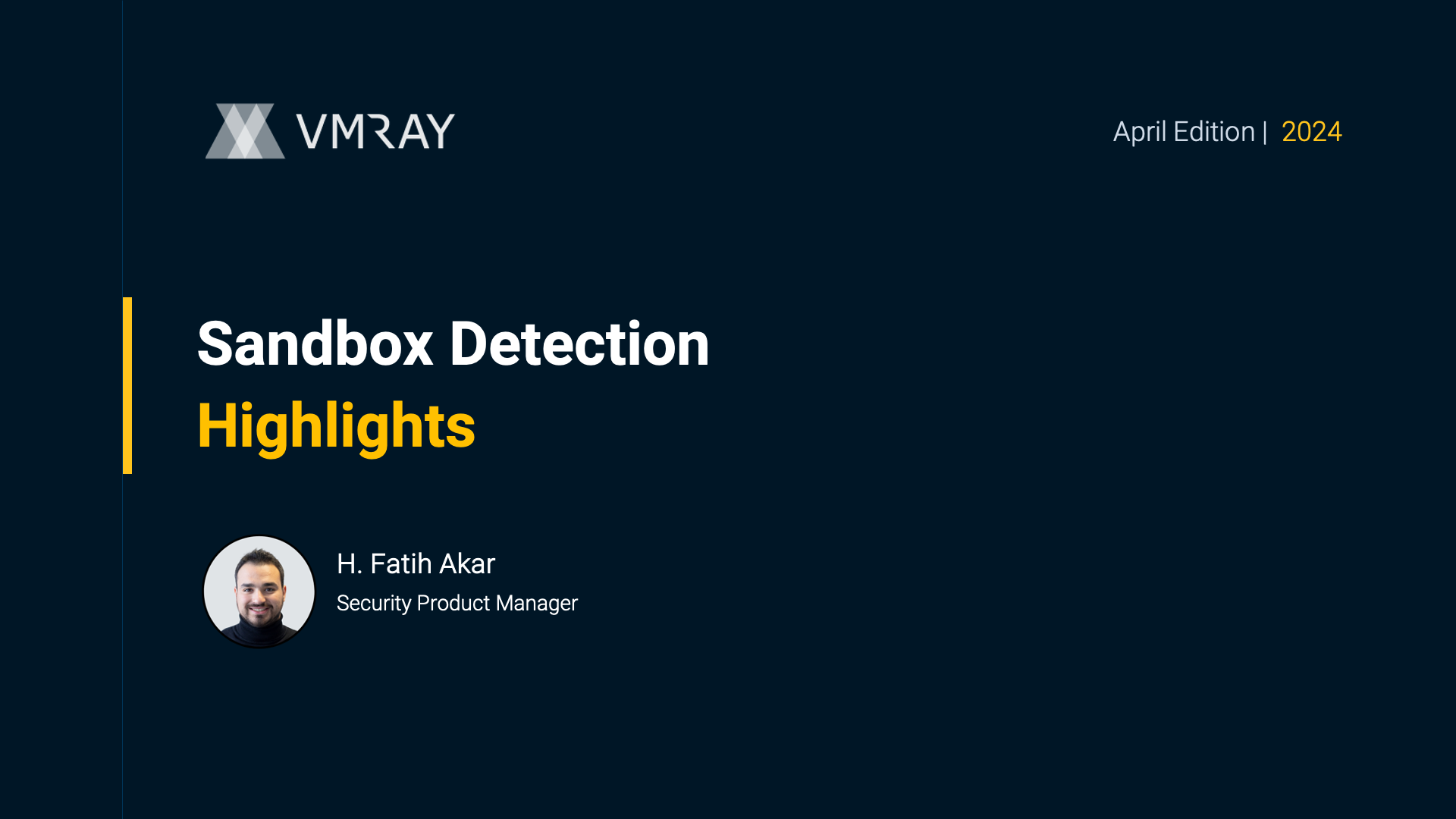 Sandbox Detection Updates - April 2024 Edition